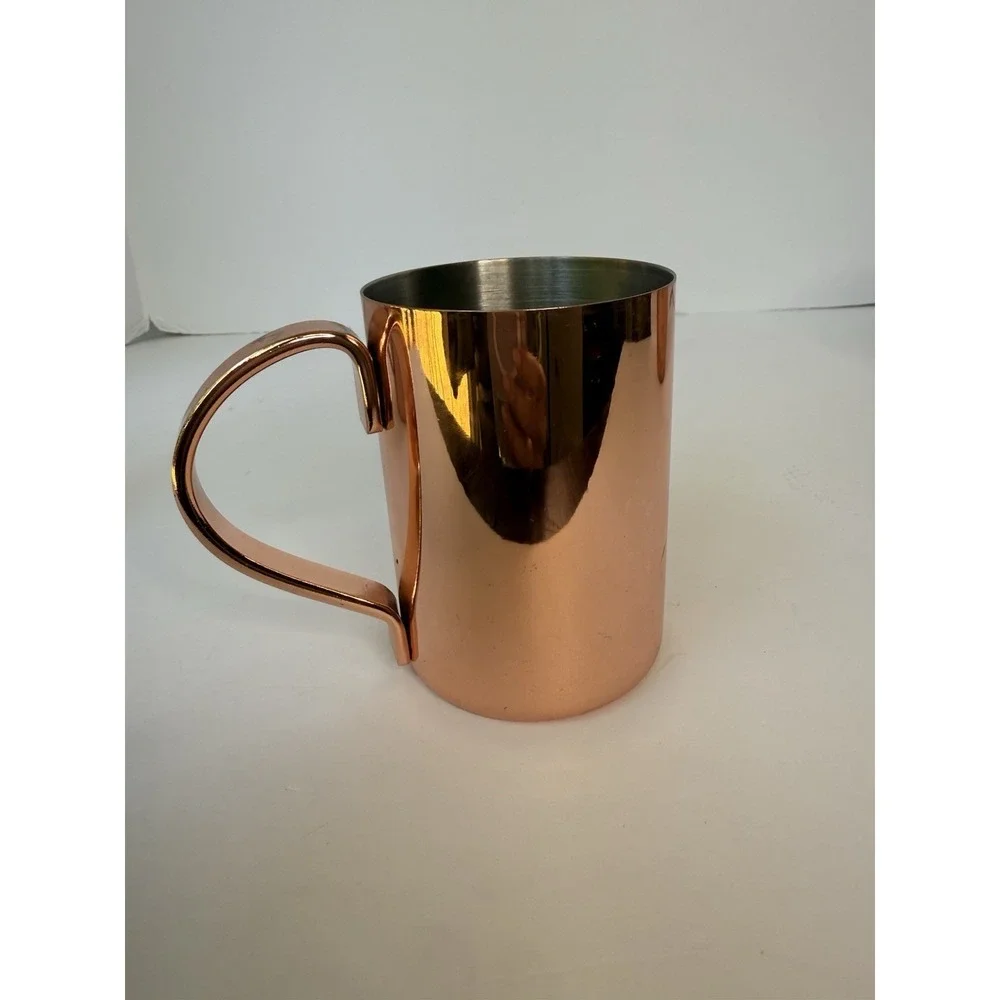 Lot Of 3 Moscow Mule Copper Mug Ketel One Vodka Stoli S IV Makers Mark Hammered‎